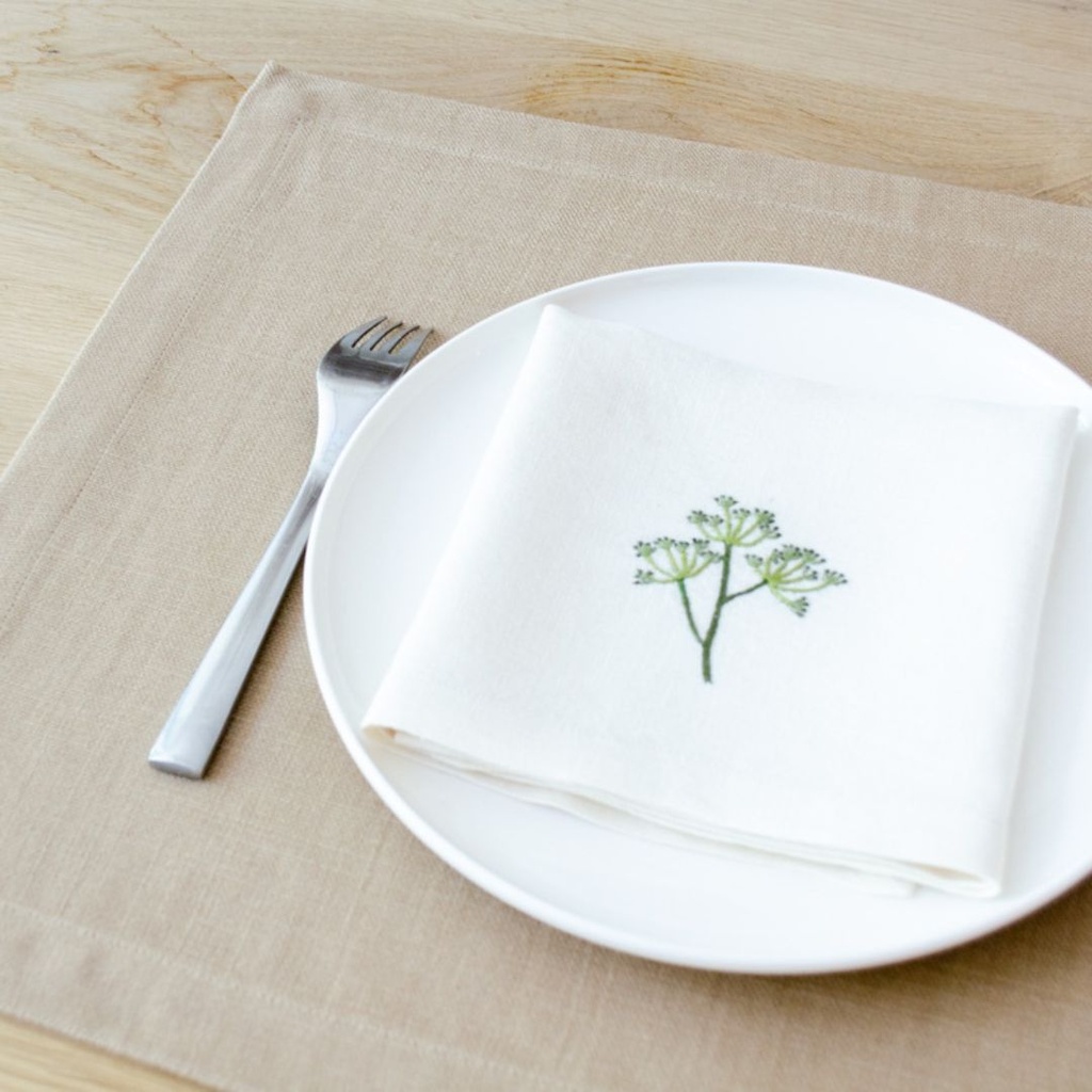 NAPOLI VINTAGE - Set de Table en Lin 