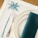 PALMIER - 6 Sets de Table en Lin