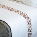 FRISE MILIA - Housse de Couette Double en Percale de Coton Égyptien