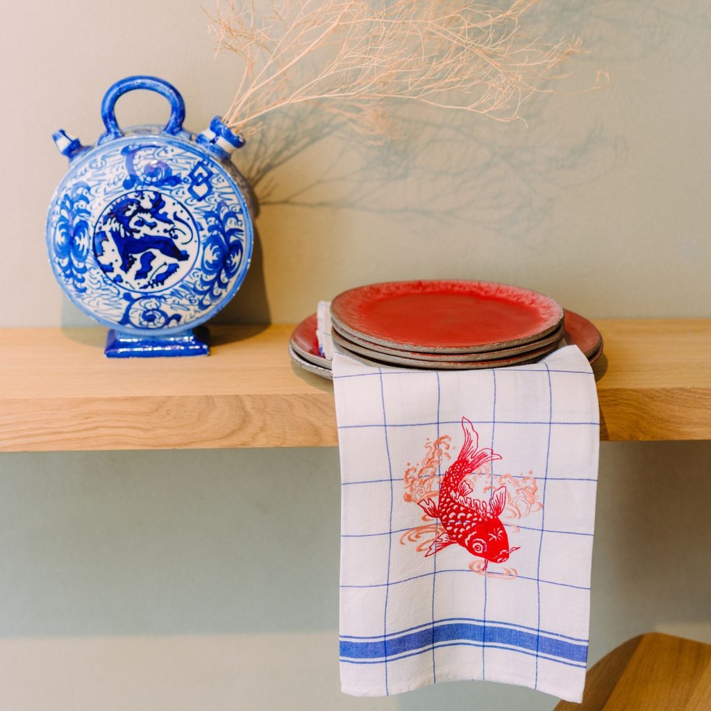 SHIBUI - Torchon de Cuisine en Lin