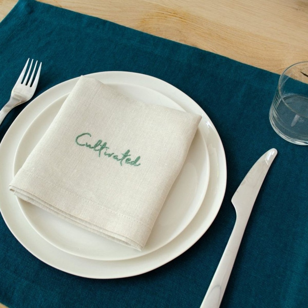 COMPLIMENTS  - 12 Serviettes de Table