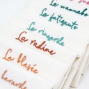 COMPLIMENTS  - 12 Serviettes de Table