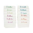 COMPLIMENTS  - 12 Serviettes de Table