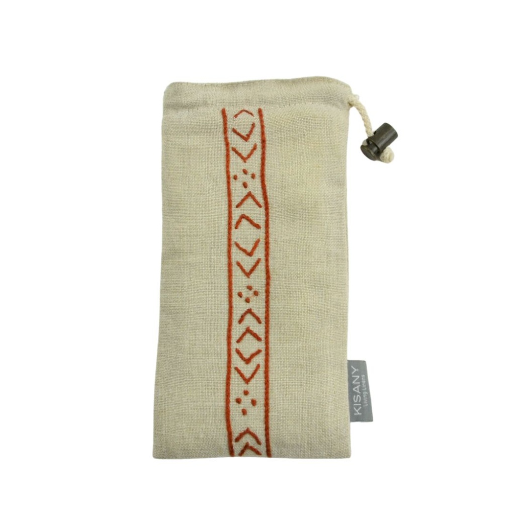 FRISE ETHNIC - Linen Spectacle Case