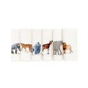 AFRIKAANSE DIEREN - 6 Linnen Tafel Servetten