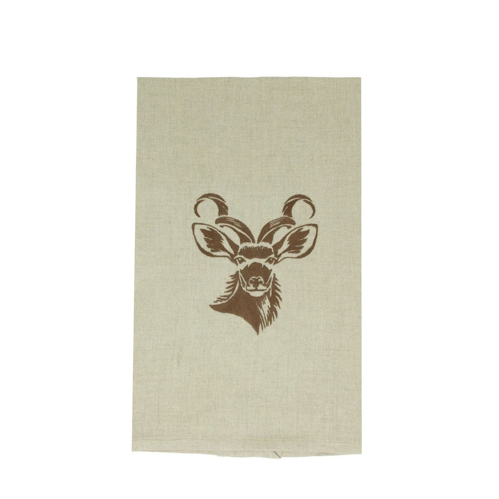 VIRUNGA - Guest Hand Towel in Linen