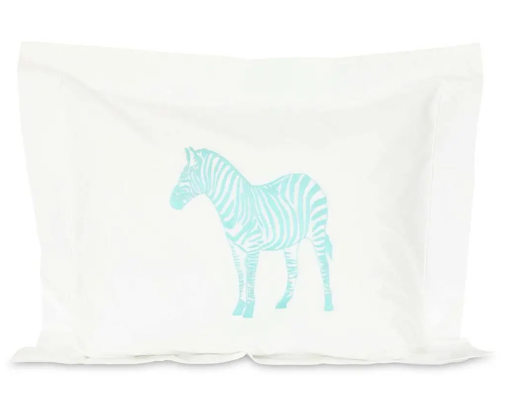 ZEBRA - Small Pillowcase in Egyptian Cotton Percale