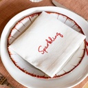 FABULOUS - 8 Serviettes de Table en Lin