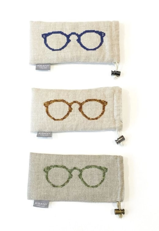 GLASSES - Linen Glasse Case