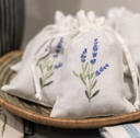 LAVENDER - Linen Small Pouch