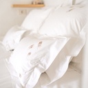 PLUMES CLASSIQUES - Housse de Couette en Percale de Coton Égyptien