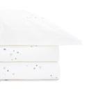 STELLA - Housse de Couette Double en Percale de Coton Égyptien