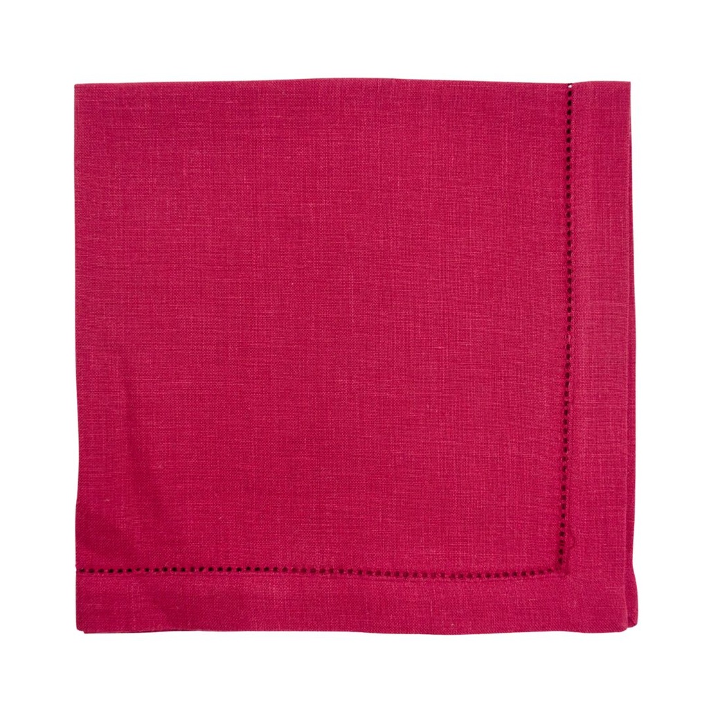 FRAMBOISE - Serviette de table en Lin