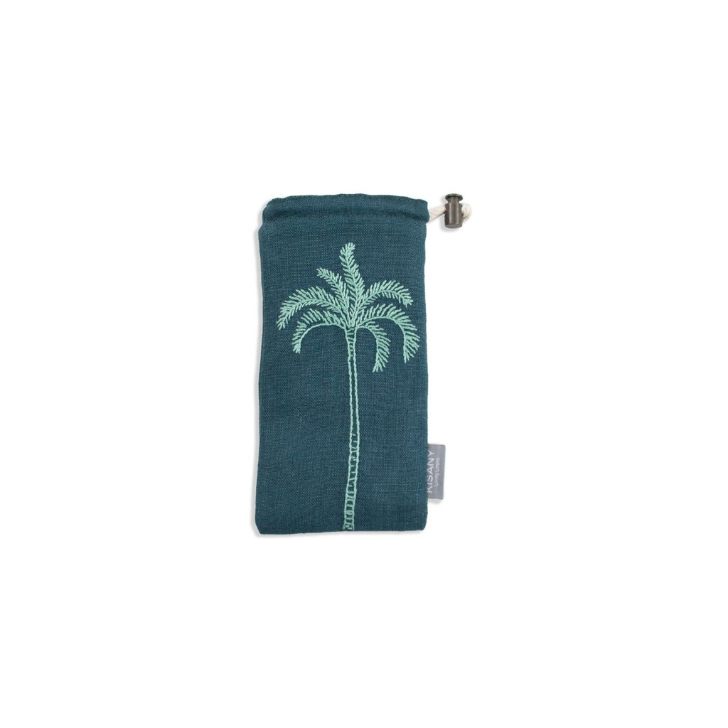 PALM TREE - Linen Spectacle case