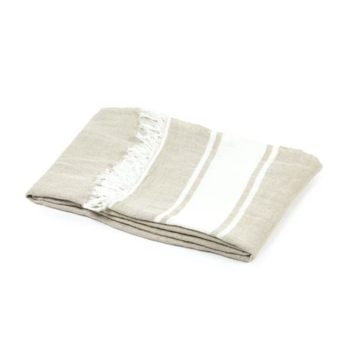 FOUTA - Belgische linnen handdoek 