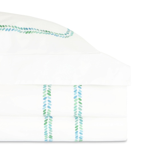 CHEVRONS - Bed Sheet in Egyptian Cotton Percale