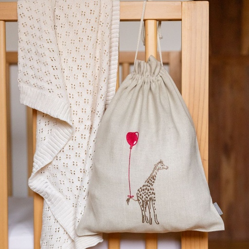 BALLOON SAFARI - Linen Laundry Bag